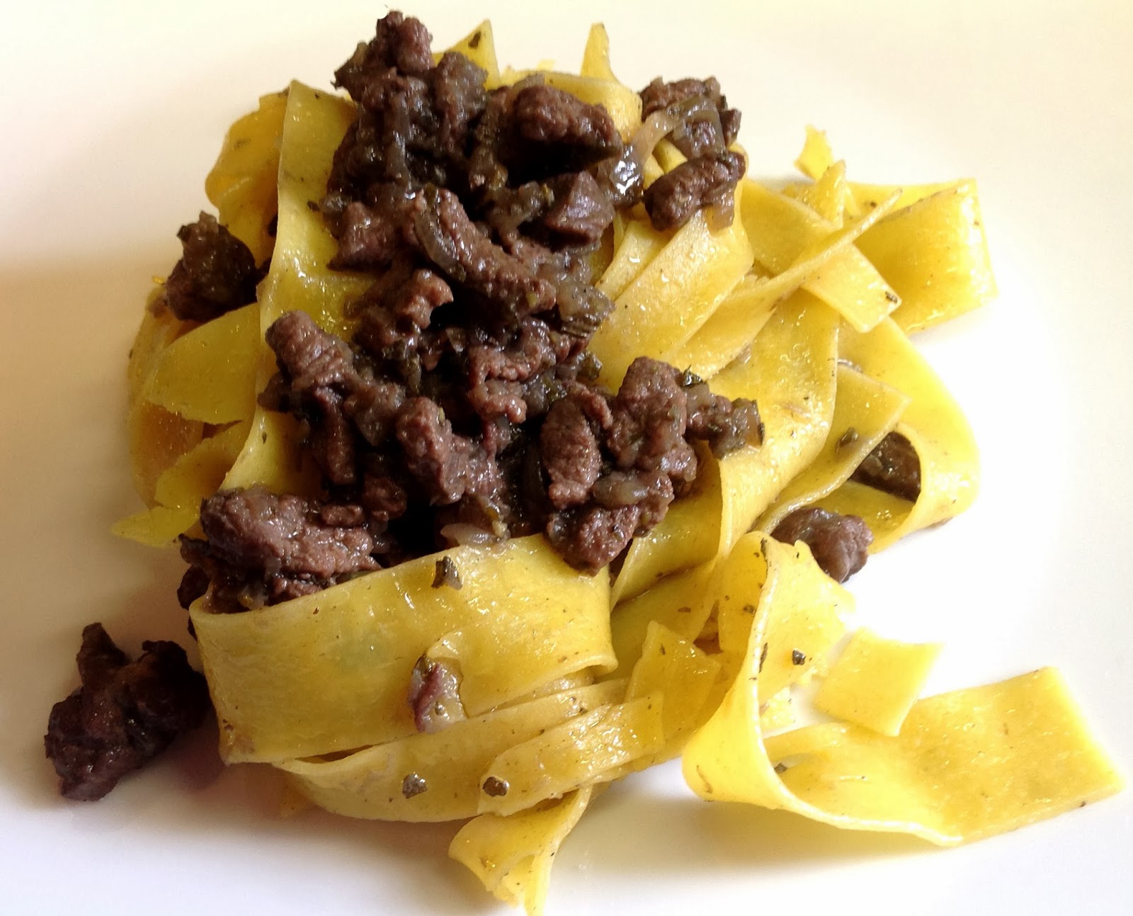 Pappardelle Al Ragu Bianco Di Petto D Anatra O Pappardelle Al Ragu Di Nana Architettando In Cucina