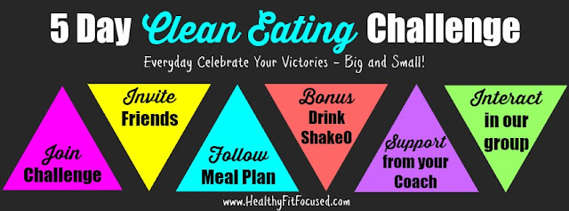 Fit for Fall 5 Day Clean Eating Challenge - Julie Little Fitness, www.HealthyFitFocused.com 