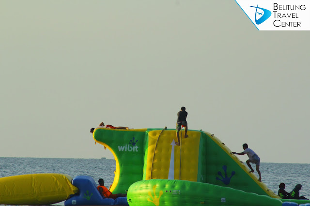 Wibit Floating Sea Water Park di Jimbaran Belitung