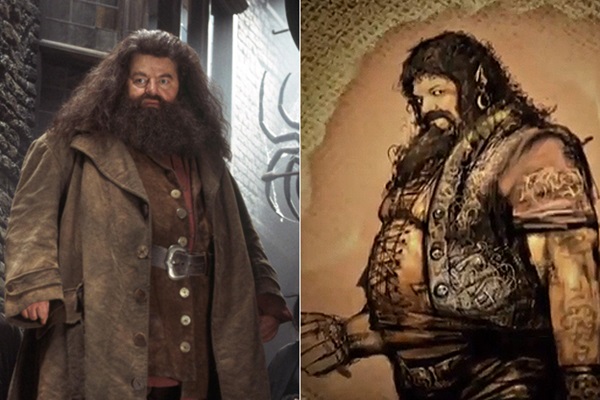 Hagrid, Do esboço ao projeto final Hagrid, Do esboço ao projeto final
