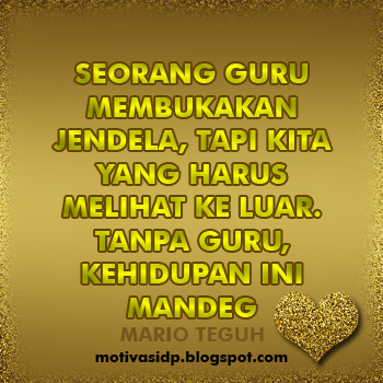 Kata Kata Bijak Mario Teguh Tentang Cinta dan Kehidupan - DP BBM KATA BIJAK