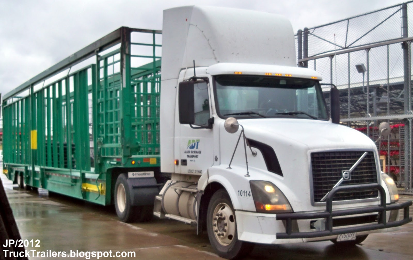 Truck Trailer Transport Express Freight Logistic Diesel