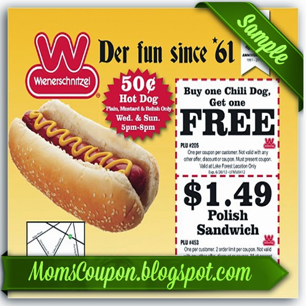Free Printable Wienerschnitzel Coupons Off the Free