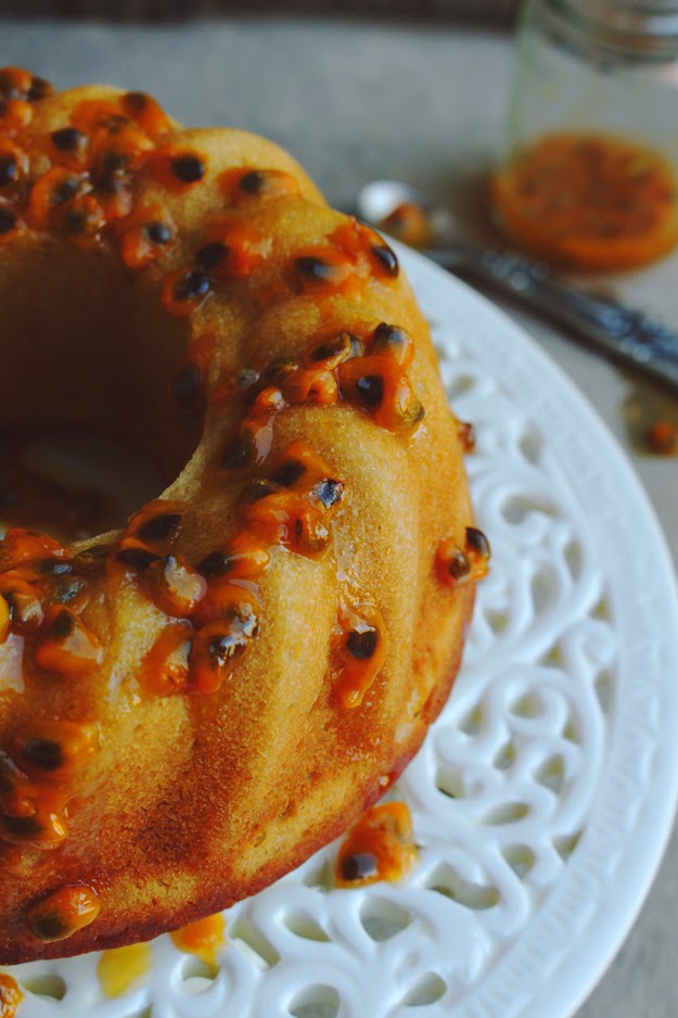 Orange & Passion Buckwheat Bundt Cake Friendly Little Kitchen