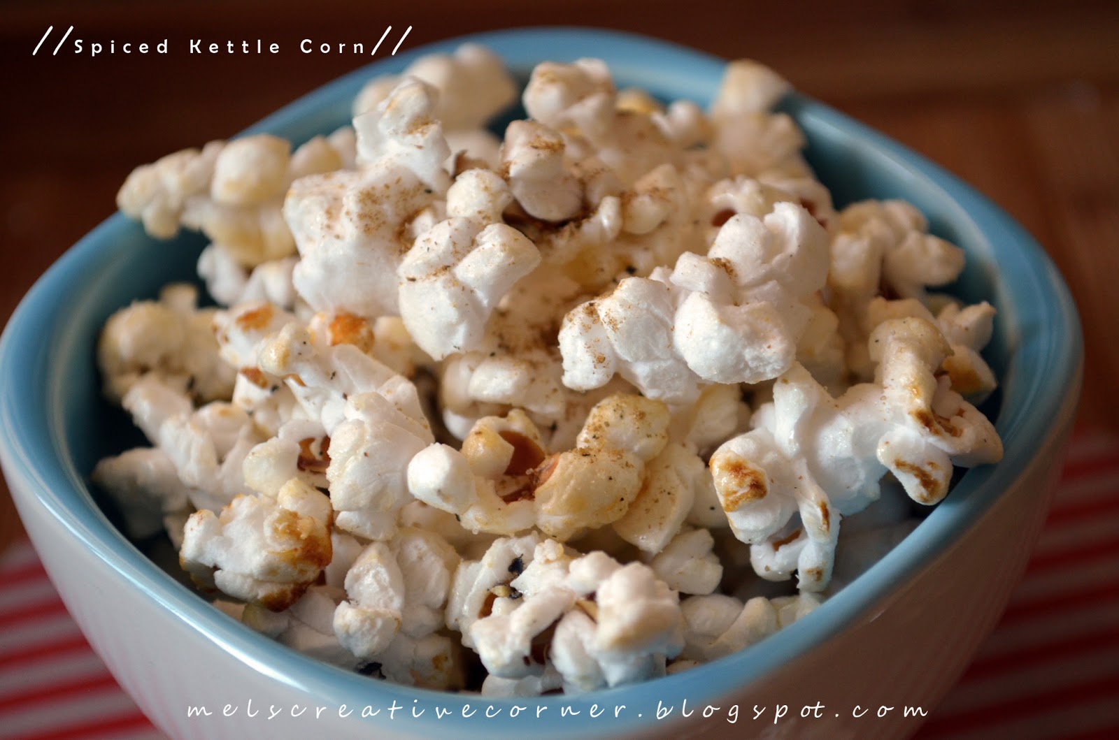 Spiced Kettle Corn!