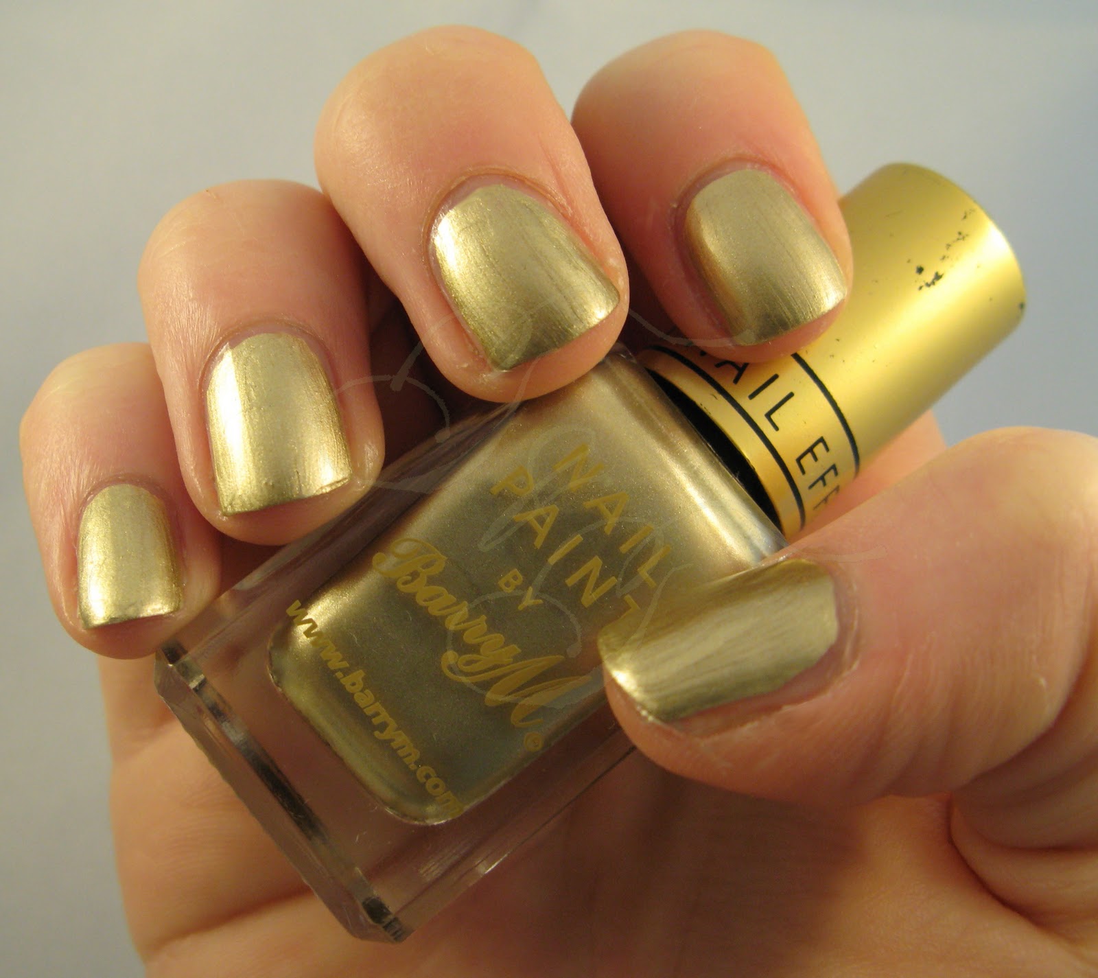 Barry M Instant Nail Effects - Gold Foil