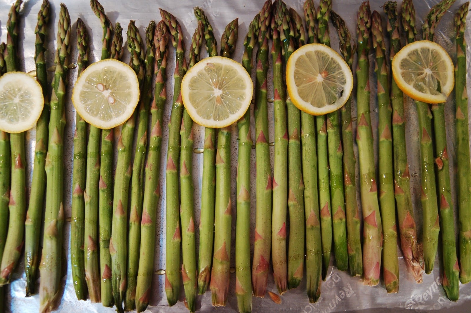For the Love of Leaves Lemon Pepper Roasted Asparagus