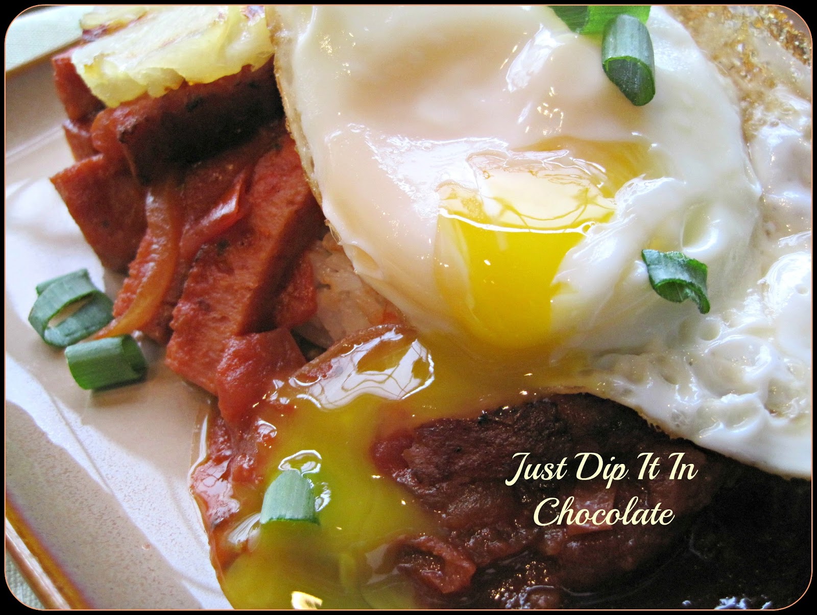 Just Dip It In Chocolate SPAM Loco Moco, Grandma's Recipe