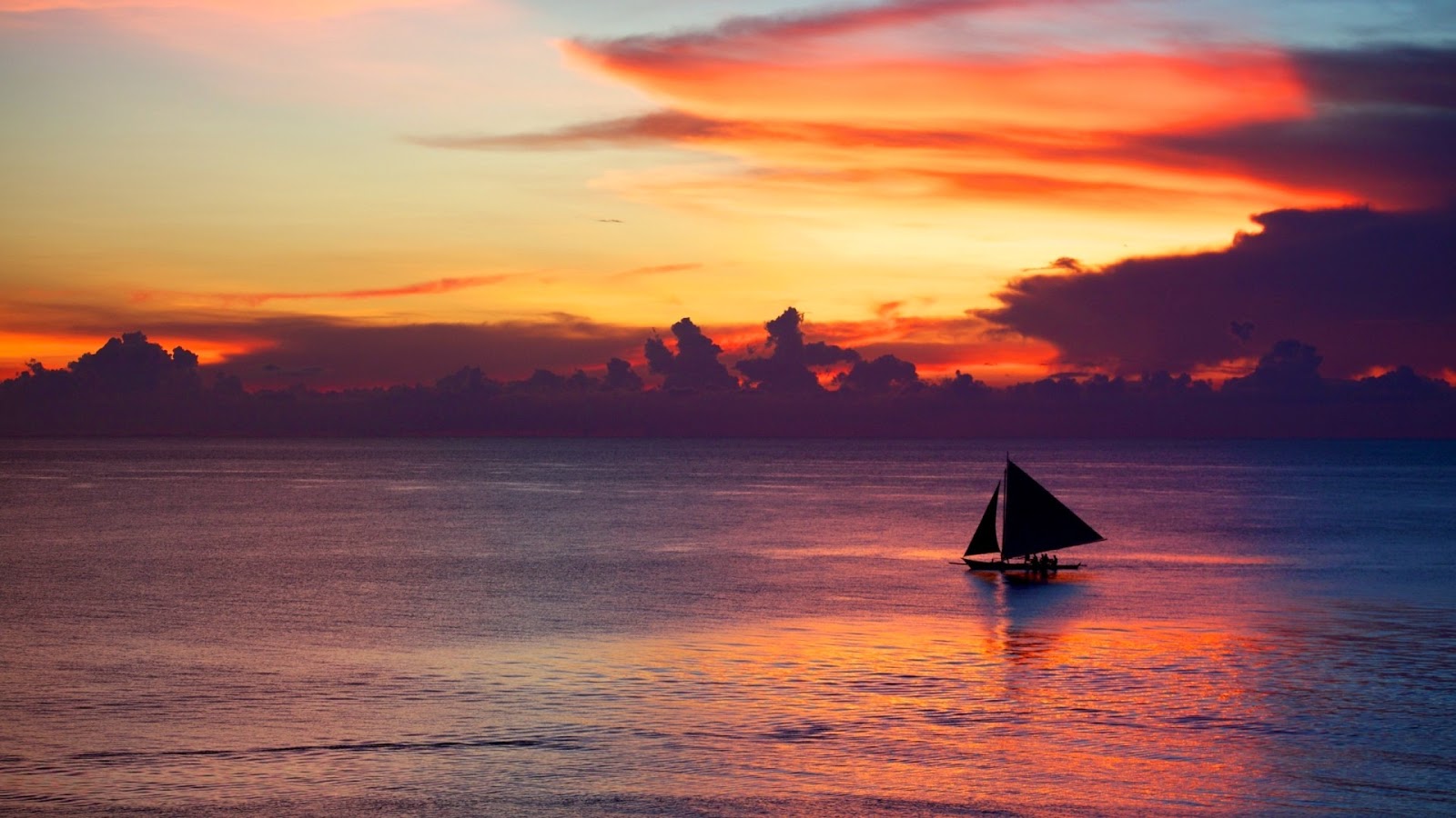 Lonely Boat HD (high definition) Wallpapers - 2 ~ Amazing World Gallery