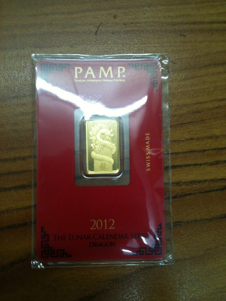 Singapore Gold bars