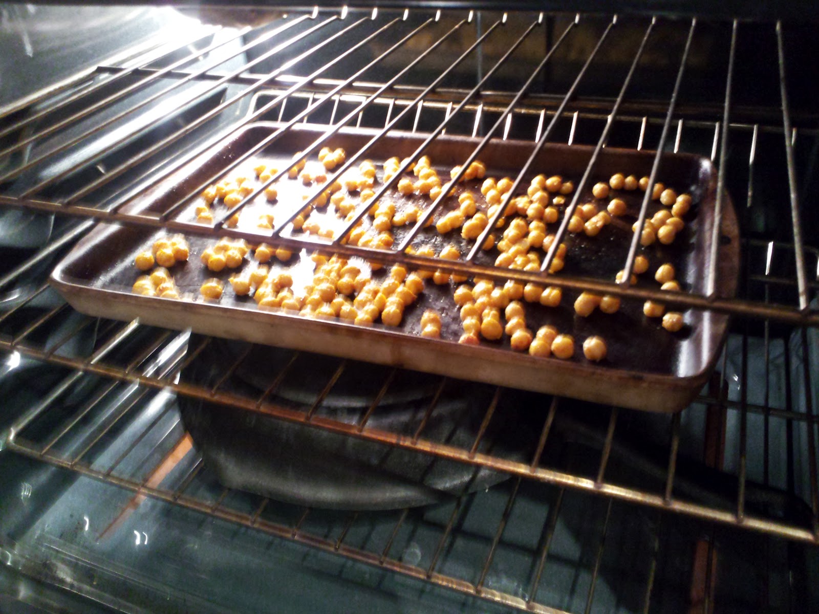 Kelly the Culinarian Cooking with Kelly Quick Roasted Chickpea Snack