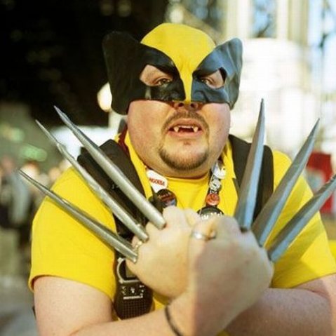 FUNNY INDIAN PICTURES GALLERY : WOLVERINE X MEN  failure