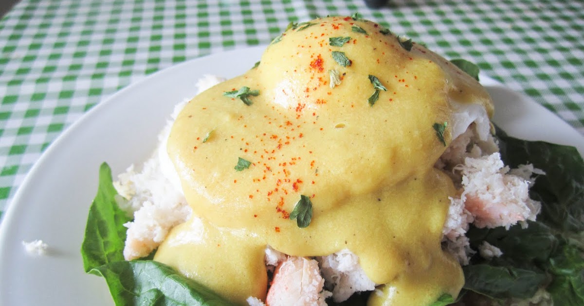 Savory And Savage Crab egg florentine