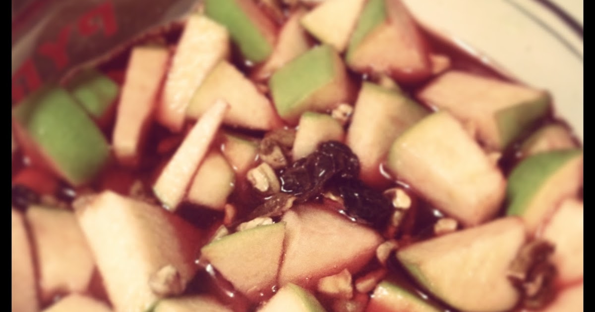 Nina's Recipe Box Apple Raisin Pecan Jello