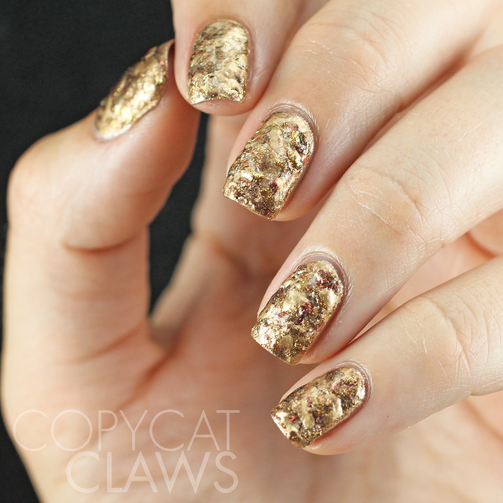 Copycat Claws The Digital Dozen does Recreations Day 2 Hammered Gold