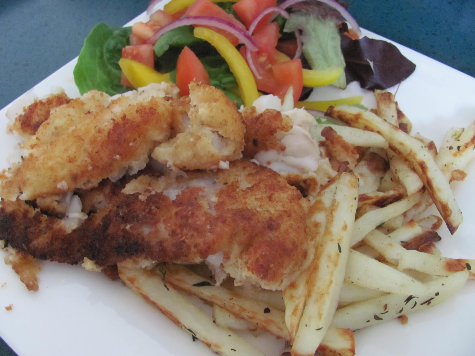 bReaking bRead Fish and Chips