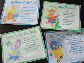 Pinning with Purpose: Kid Exercise/Action Cards