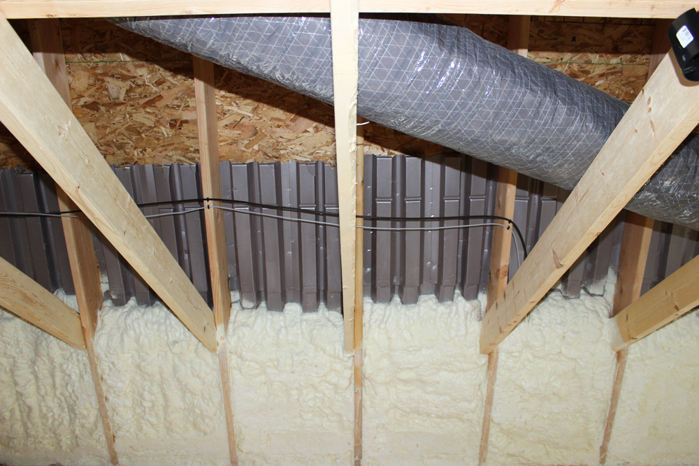 Elba Farm House Spray Foam & Drywall