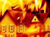 Kebakaran di Pulau Sanane 20 Rumah Ludes Terbakar Kebakaran di Pulau Sanane 20 Rumah Ludes Terbakar