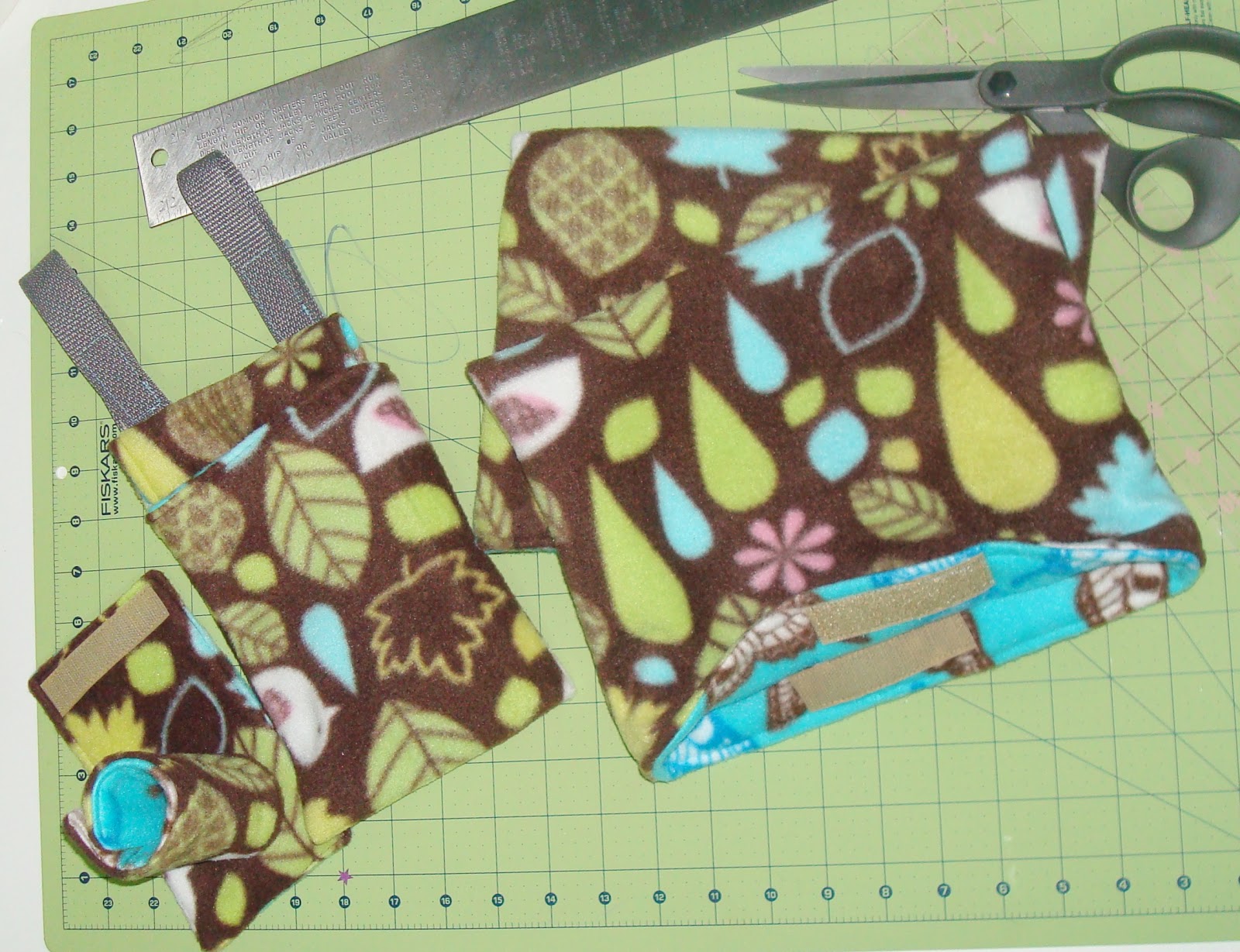Spacefem Crutch covers pattern + tutorial