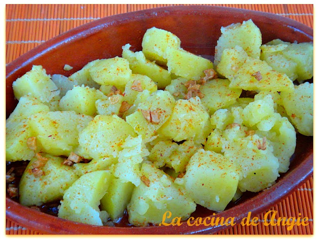 Patatas Con Azafrán
