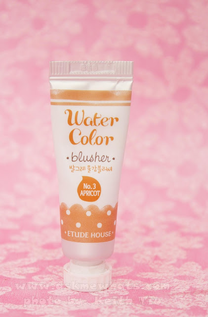 A photo of Etude House Water Color Blusher in Apricot