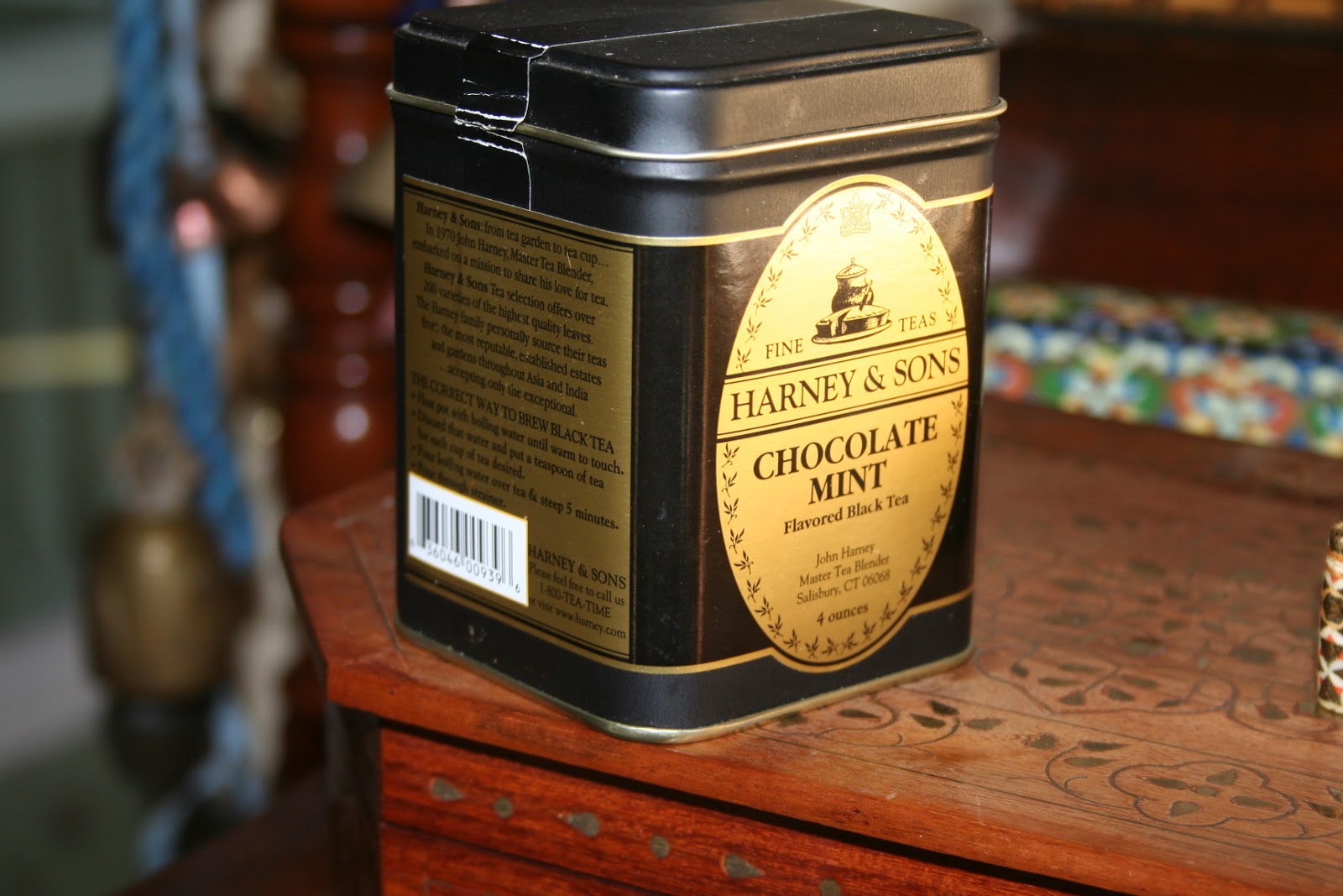 Harney & Sons Chocolate Tea - Loose Leaf Black Tea With Rich Chocolate Flavor (1 Pound Bag)