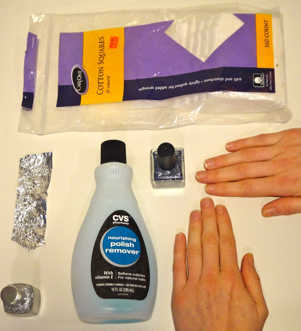 aka Bailey How to Remove Glitter Nail Polish
