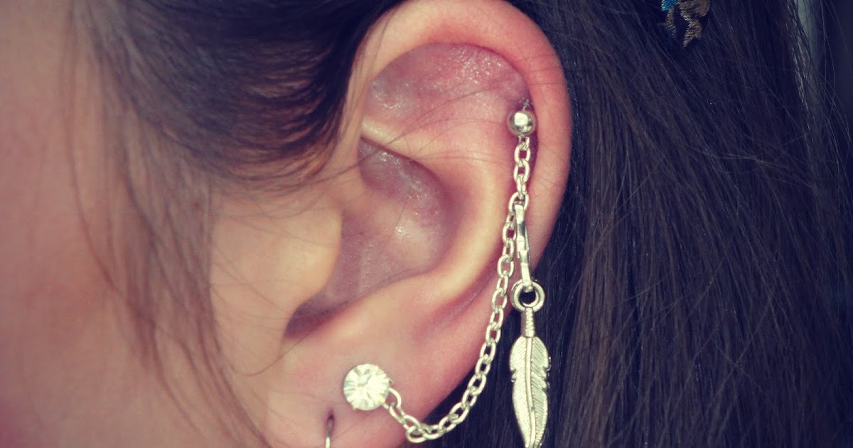 MakeupByMelby DIY Ear Chain! (Cartilage to Lobe Earring)