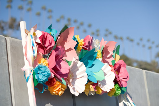 wedding paper flowers