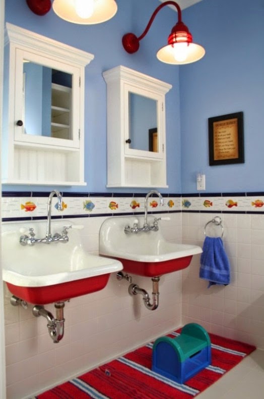 Preciosas Ideas de Diseño de Baños para Niños Baños y Muebles