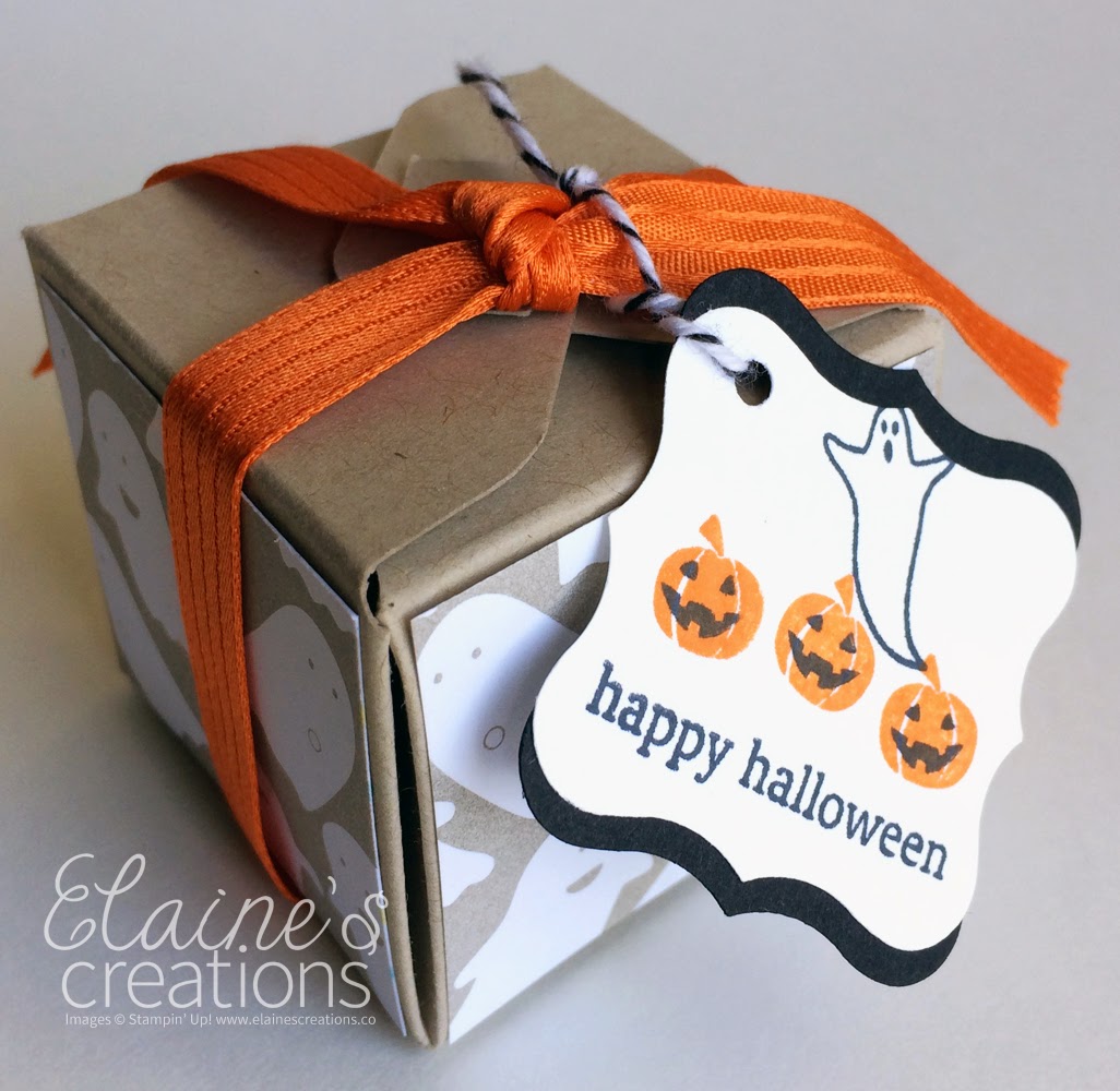 Elaine's Creations Halloween Gift Box