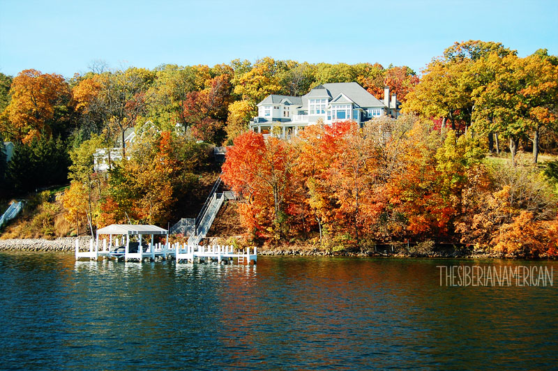 The Siberian American Fall Colors on the Lake Geneva Cruise Line Full