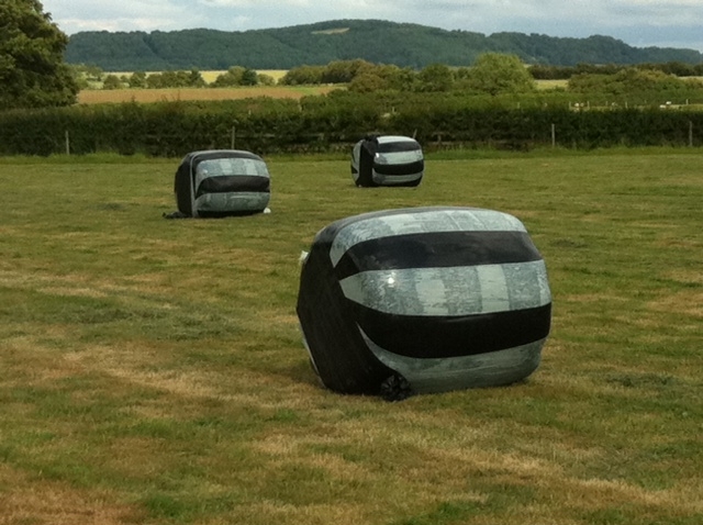 silage bales