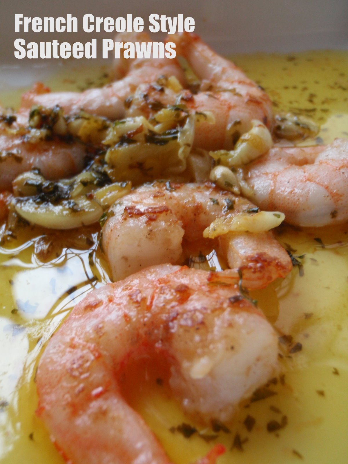 Ripple Thoughts Fried Prawns in French style