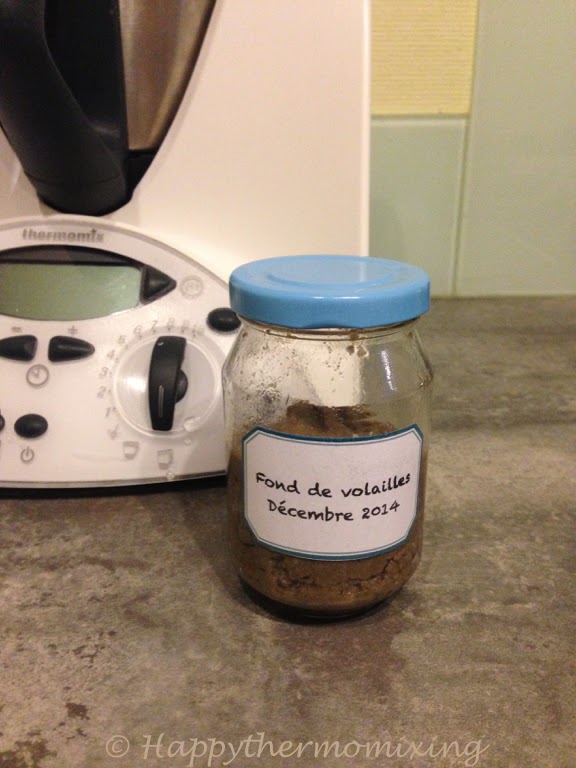 Mon Thermomix et moi... Bouillon concentré de poulet Chicken stock