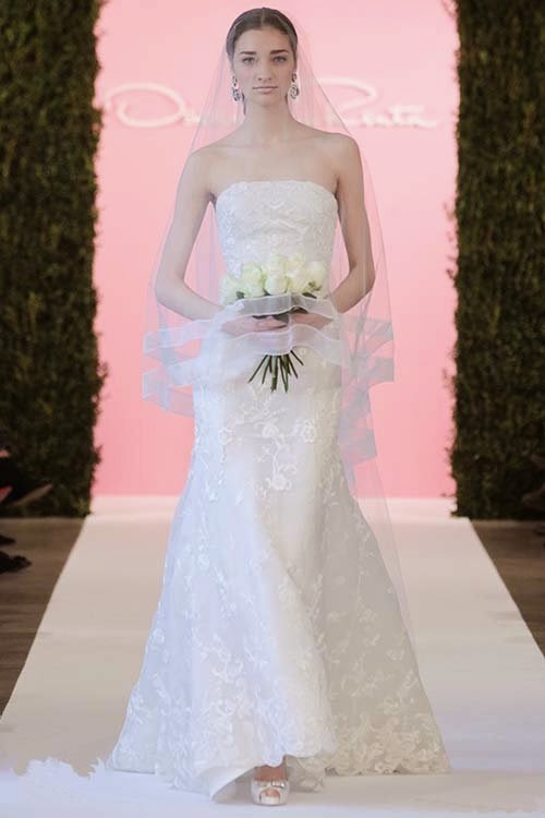 2015 Spring Wedding dress collection by Oscar de la Renta