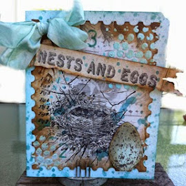 Birds and Nest Card