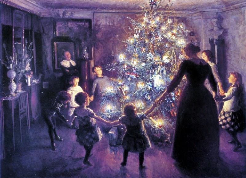 Dreaming of an Old Fashioned Christmas House Design and Architecture