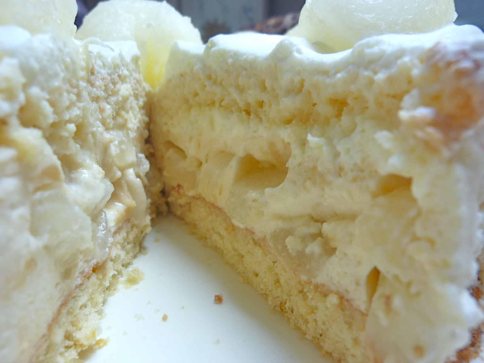 Golden honeydew Melon Torte Diary of a Mad Hausfrau