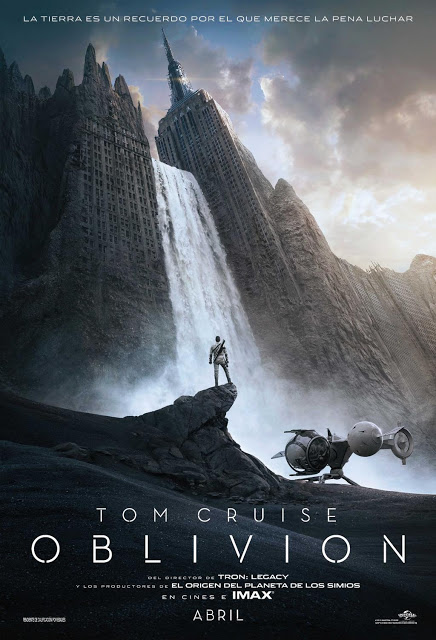 Poster español de Oblivion... con Tom Cruise