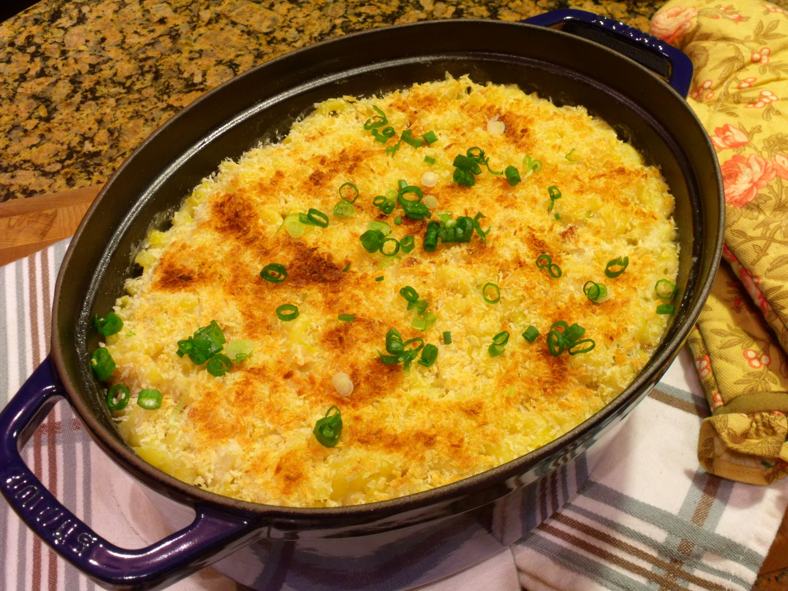 ...Mac and Cheese with Roasted Cauliflower and Leek For the Love of...