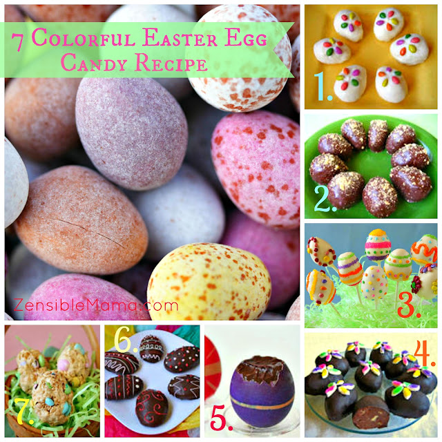 Zensible Mama 7 Colorful Easter Egg Candy Recipes Eggs to Impress!