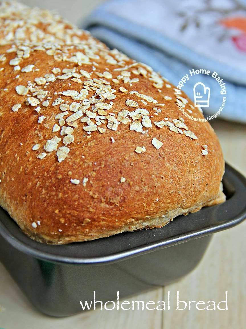 Happy Home Baking Fuss Free Wholemeal Loaf