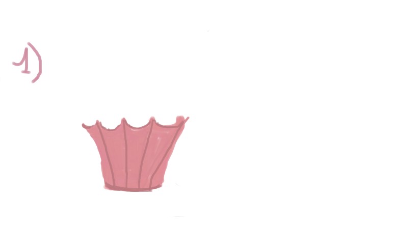 cupcake graphics: Un petit cours de dessin - Comment faire un cupcake