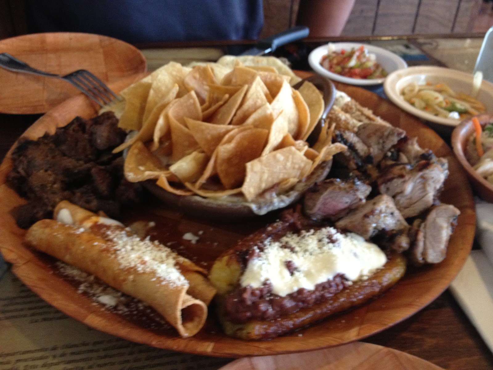 Comiendo hoy con Jen Quesadilla de Requesón de Copán, Honduras