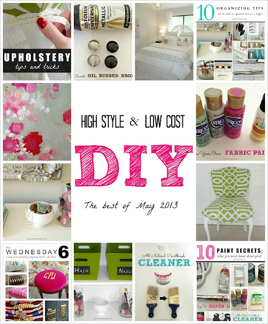 High Style & Low Cost DIY Ideas: The Best of May | LiveLoveDIY