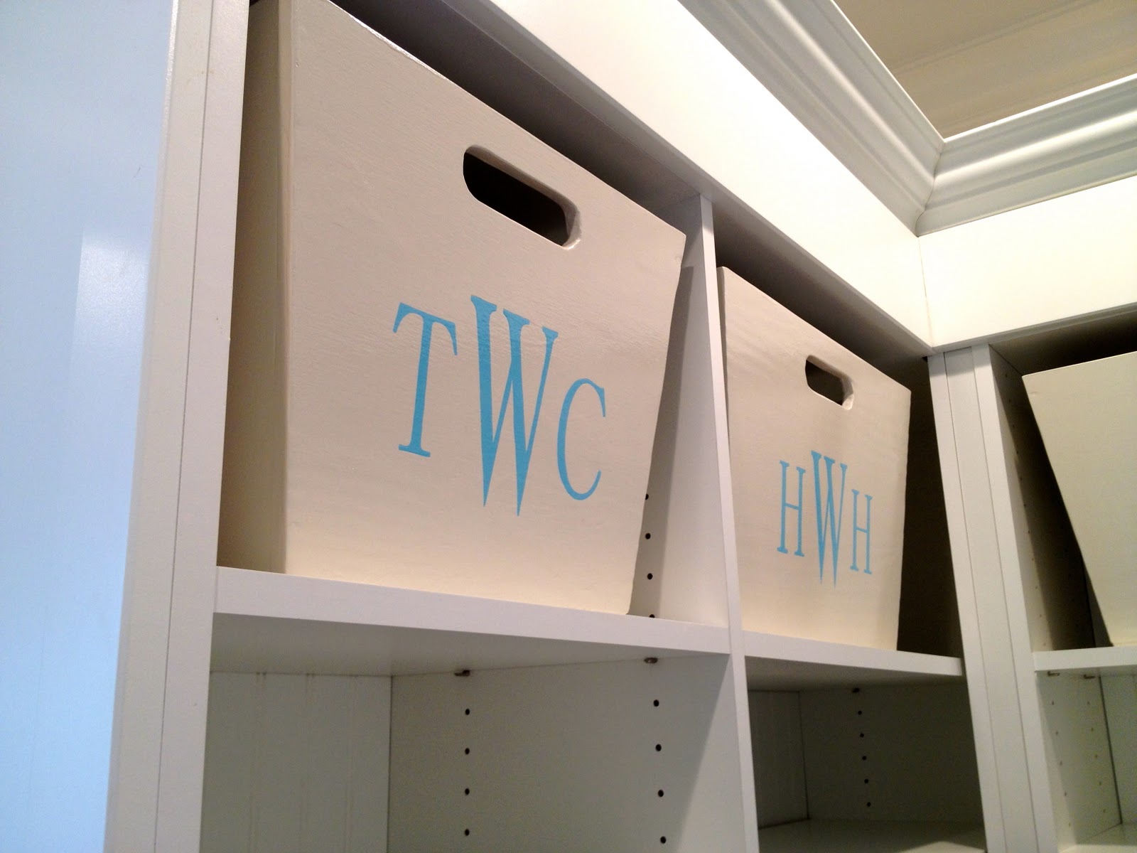 DIY Tapered Mudroom Bins Jaime Costiglio
