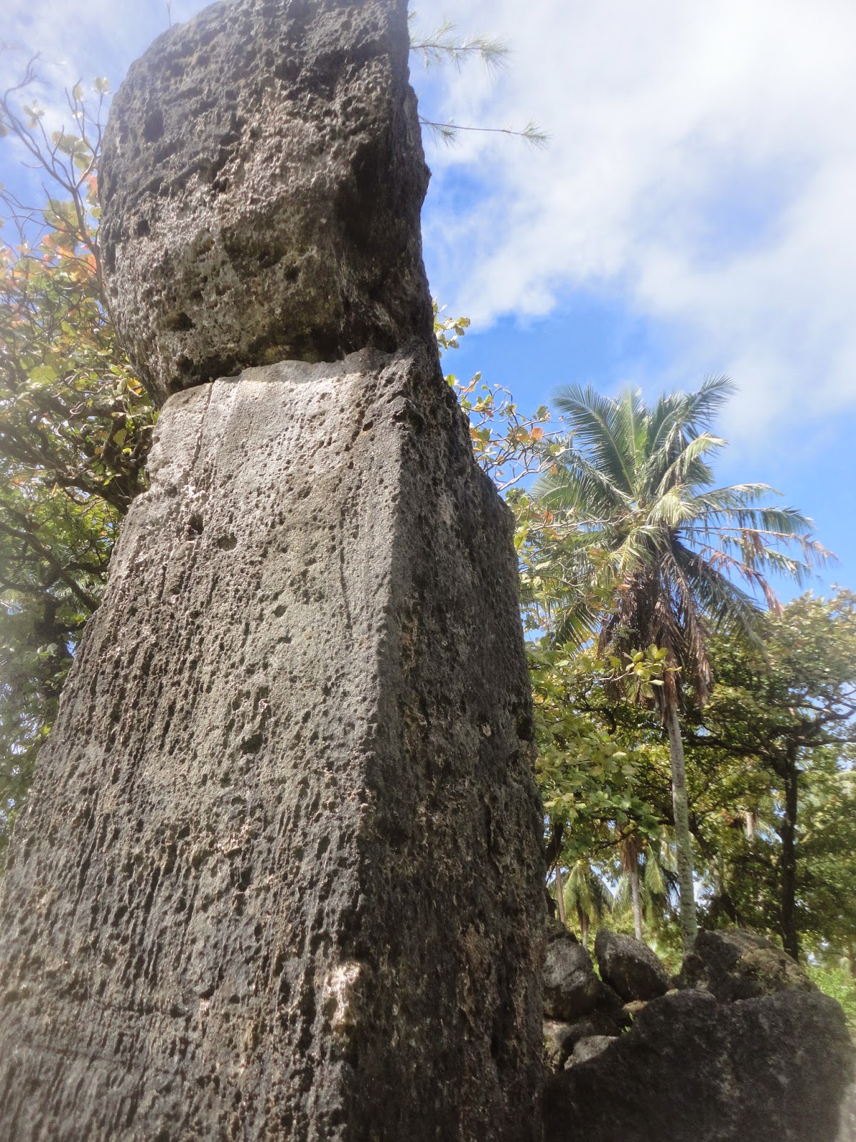 Rigel and the Belles Latte Stones, part II, on Tinian (by AM)
