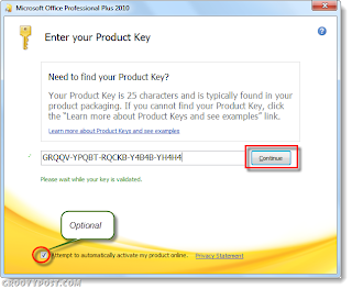 office 2010 activation key for windows 7